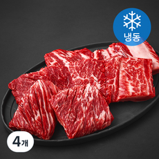 고기설계소 미국산 초이스 칼집포갈비 본갈비 (냉동), 4개, 1.2kg
