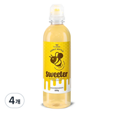 비마스터 스위터 국산 아카시아꿀, 500g, 4개