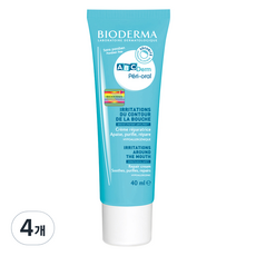 바이오더마 에이비씨덤 페리 오랄 (입주위 진정크림), 40ml, 4개