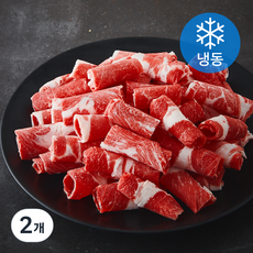 고메프리미엄 양고기 샤브샤브용 (냉동), 2개, 1kg