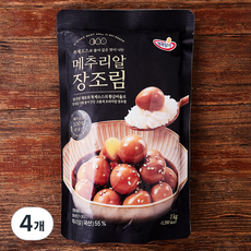 행복담기 메추리알 장조림, 1kg, 4개