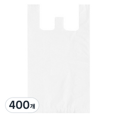에스디 손잡이 봉투 백색, 5L, 400개