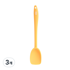 BABY&I 果凍矽膠副食品料理工具湯匙, 香蕉奶油, 3個