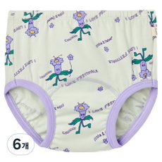 chummychummy 嬰幼兒 IFC 寬鬆竹纖維如廁訓練褲, 6個, 03 薄荷綠