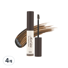 투쿨포스쿨 아트클래스 브로우 디자이닝 쉐이퍼 4ml, 2호 다크 브라운, 4개