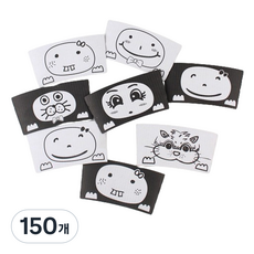 아이엔피 홀더 꼬리오 드로잉 92파이, 1개입, 150개