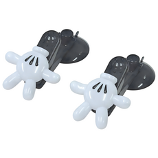 Disney 迪士尼 萬用吸盤夾, 黑色, 窗飾