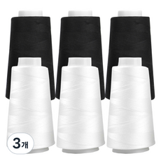 OWL 40수 2합 재봉사 2종 x 3p 세트, 3개