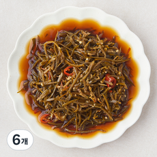 모닝팜 고추채 절임, 1kg, 6개