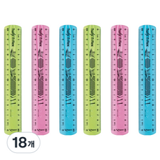 마패드 구부러지는 자 트위스트 플렉스 20cm, 18개, 랜덤발송