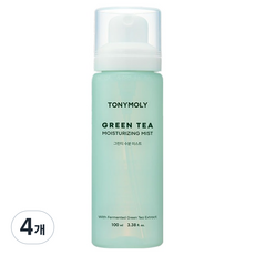 TONYMOLY 綠茶保濕噴霧, 4個, 100ml