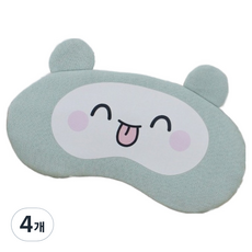 Tidy Home 眼罩 酪梨綠, 4個, 1入