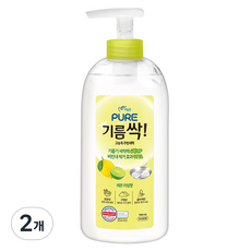 PURE 純 去油廚房洗碗精 檸檬萊姆香, 2個, 700ml
