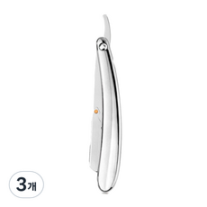 면도기칼 실버, 3개, 1개입