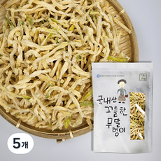 월드블링 국내산 꼬들한 무말랭이, 300g, 5개