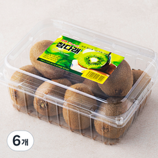 맛젤 참다래 그린키위, 1kg, 6개