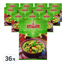 메이플로이 커리 페이스트 그린, 50g, 36개