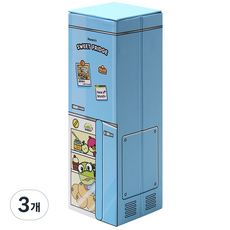 영프라자 위드 뽀로로 냉장고 지함 필통, 크롱, 3개