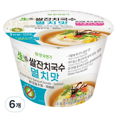 한국면가 생 쌀잔치국수 멸치맛, 6개