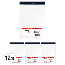 OXFORD 空白美式黃色便條紙 A4, 白色, 60張, 12個