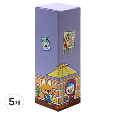 영프라자 위드 뽀로로 냉장고 지함 필통, 패티, 5개