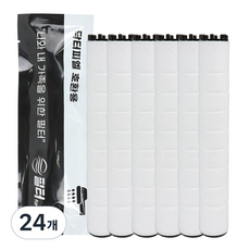 필터포유 닥터피엘 샤워기 호환필터 녹물제거용 개별포장, 24개, 무향