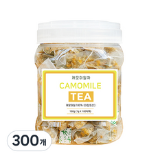 간편한 삼각티백 캐모마일차, 1g, 100개입, 3개