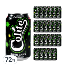 콜라이트 제로 오리지널, 355ml, 72개
