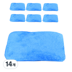 大永 超細纖維萬用清潔抹布 藍色, 14個