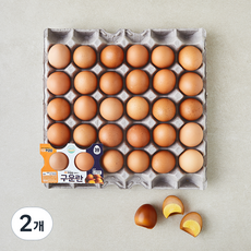 온에그 구운란 대란 1.2kg, 2개, 30구