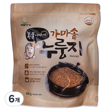 곡물명가 곡물명가 가마솥 누룽지, 6개, 450g