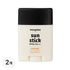몽디에스 엑셀런트 선스틱 SPF50+ PA++++, 22g, 2개
