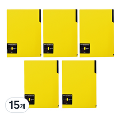 ECO Chungwoon Eco Collector Keeping L型文件夾 A4, 15個, 黃色