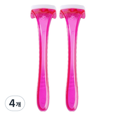 Radelli 女性用除毛刀 紅色, 4個, 1入