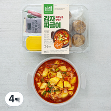 프레시밀 감자 짜글이 밀키트 2~3인분, 770g, 4팩