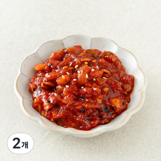 오늘의밥상 비벼먹는 오징어젓갈, 350g, 2개