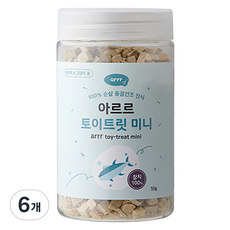 동원아르르 반려동물 토이트릿 미니 동결건조 간식, 참치, 55g, 6개