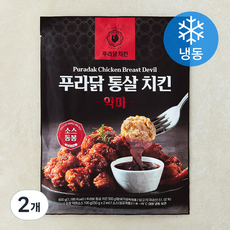 푸라닭 통살치킨 악마 (냉동), 600g, 2개