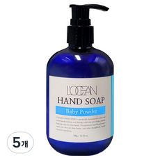로쎄앙 핸드워시 베이비파우더향, 300ml, 5개