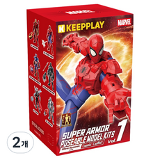킵플레이 마블 블록 스파이더맨 피규어, 2개