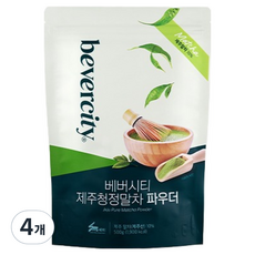 베버시티 제주청정말차 파우더, 500g, 4개, 1개입