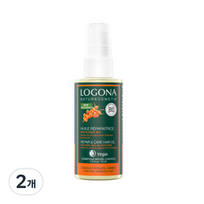 로고나 산자나무 헤어 오일, 75ml, 2개
