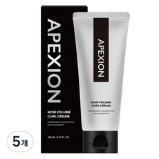 APEXION Noer 靜謐木質香豐盈捲髮霜, 5個, 150ml