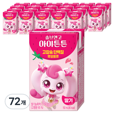 솔브앤고 아이튼튼 딸기, 150ml, 72개