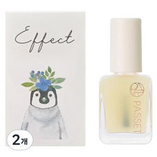 PASSET Celeb Effect 霧面頂層膠, 2個, 混合色, 7ml