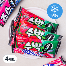 롯데웰푸드 영칼로리바 12개입 세트 수박바 4개입 + 죠스바 4개입 + 스크류바 4개입, 75ml, 1개입, 48개