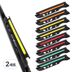 Zlenak 多合一可拆卸釣竿捲線器 4款 x 2入組, 混合色, 2套