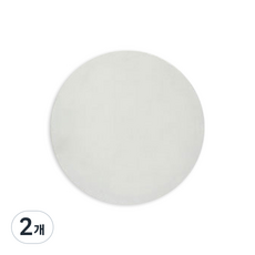 라운드 원형 패브릭 캔버스 화이트 무지 액자 30cm, 2개