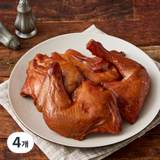 참프레 훈제통닭, 550g, 4개