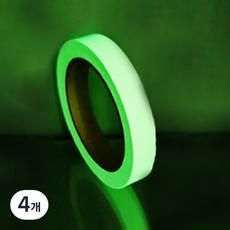 BBOMMA 夜光蓄光膠帶, 4個, 螢光